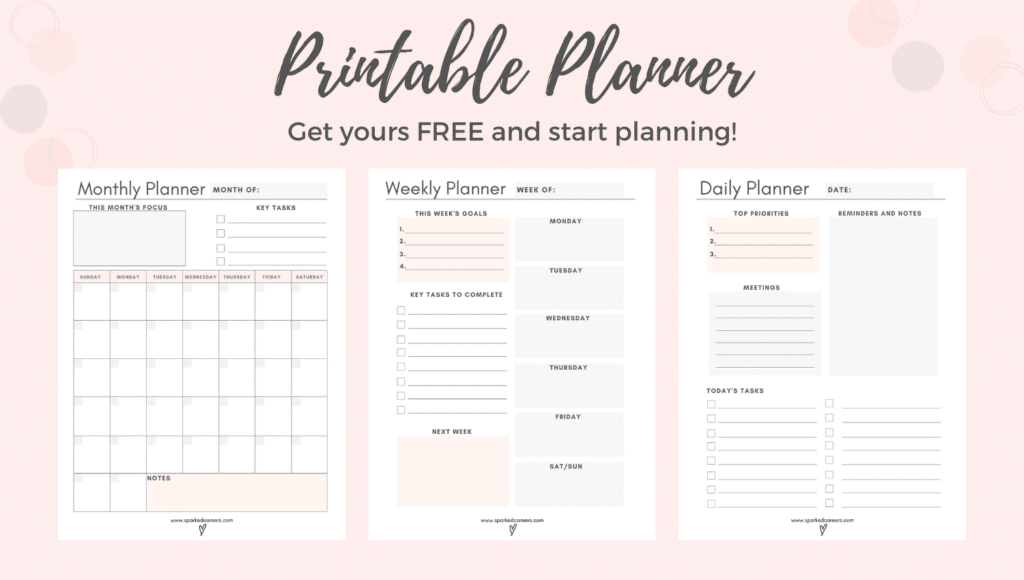 Free Printable Planner