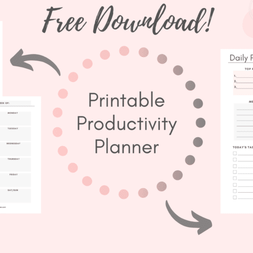 Free Printable Planner – Daily, Weekly, And Monthly